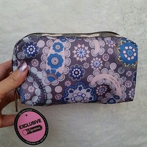 Lesportsac Earth Paisley cosmetic rectangle case